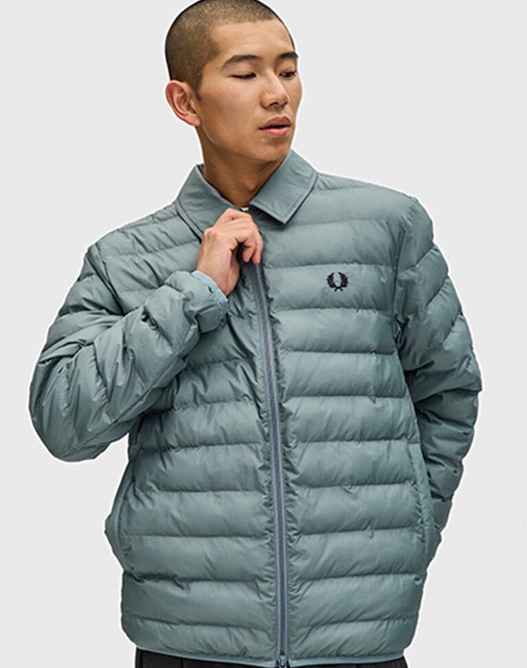 COLLARED INSULATED JACKET - Dolgulu Kapitone Ceket