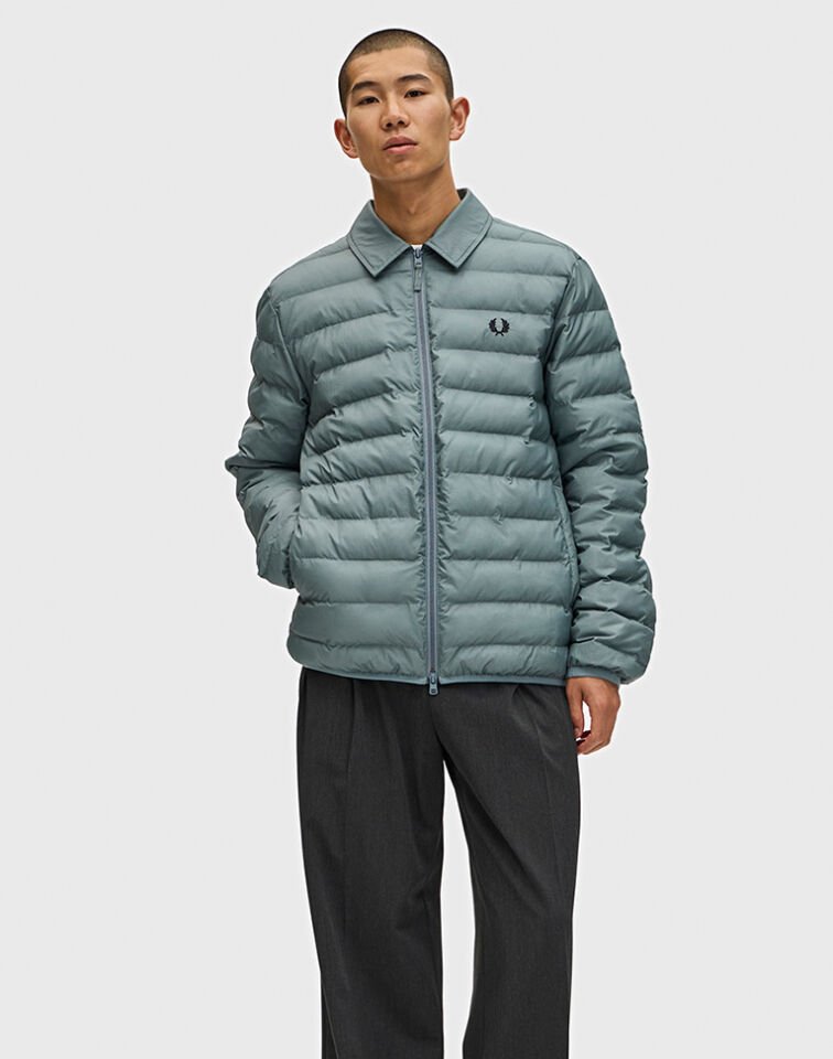 COLLARED INSULATED JACKET - Dolgulu Kapitone Ceket