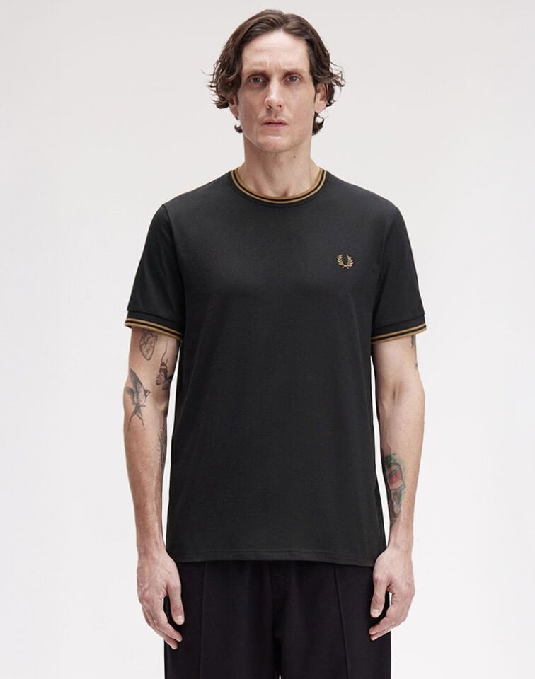 TWIN TIPPED T-SHIRT - Kısa Kollu Şerit Detaylı T-shirt