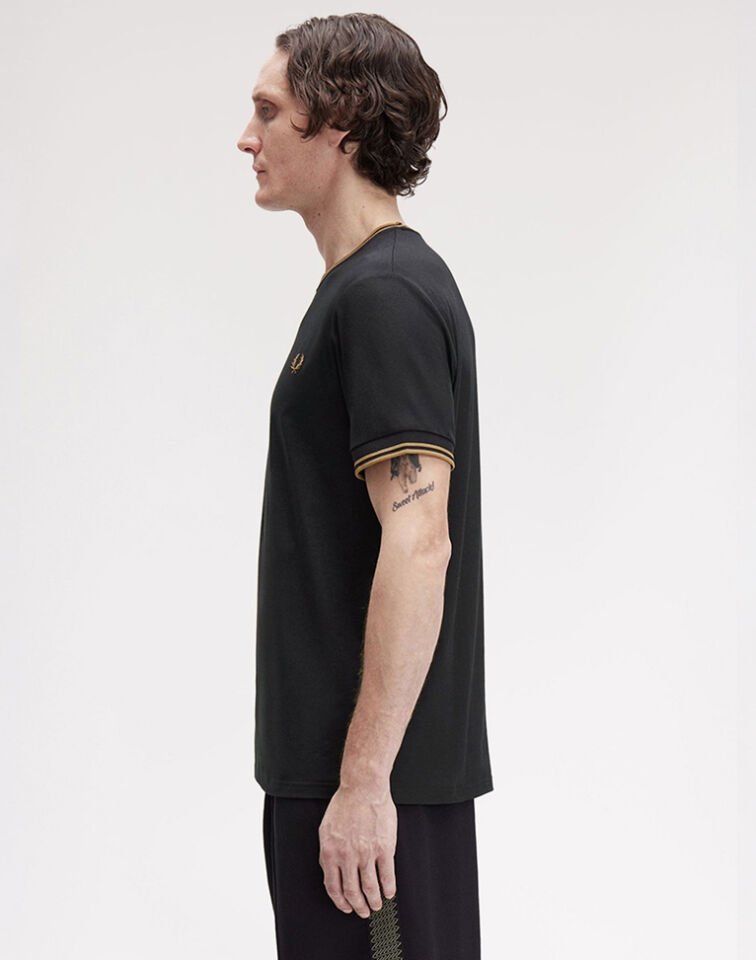 TWIN TIPPED T-SHIRT - Kısa Kollu Şerit Detaylı T-shirt