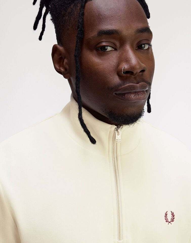 HALF ZIP SWEATSHIRT - Yarım Fermuarlı Sweatshirt