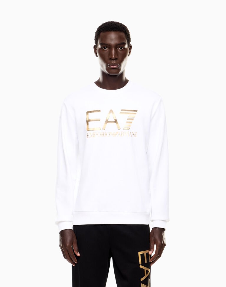 GOLD LOGO SWEATSHIRT