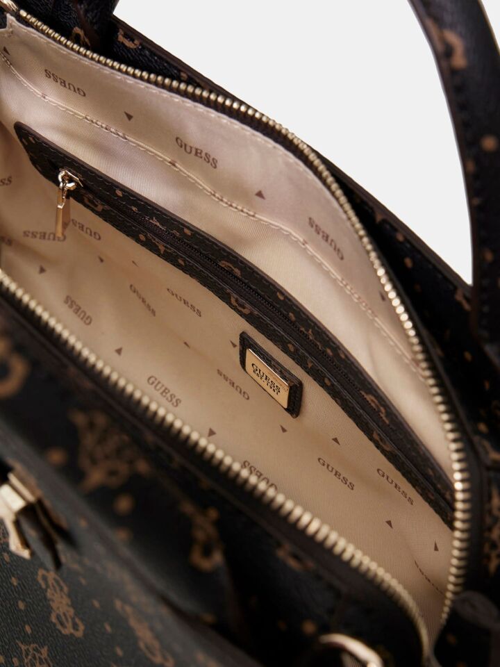 CARRIE LOGO GRLFND S - Monogram Logolu El Çantası