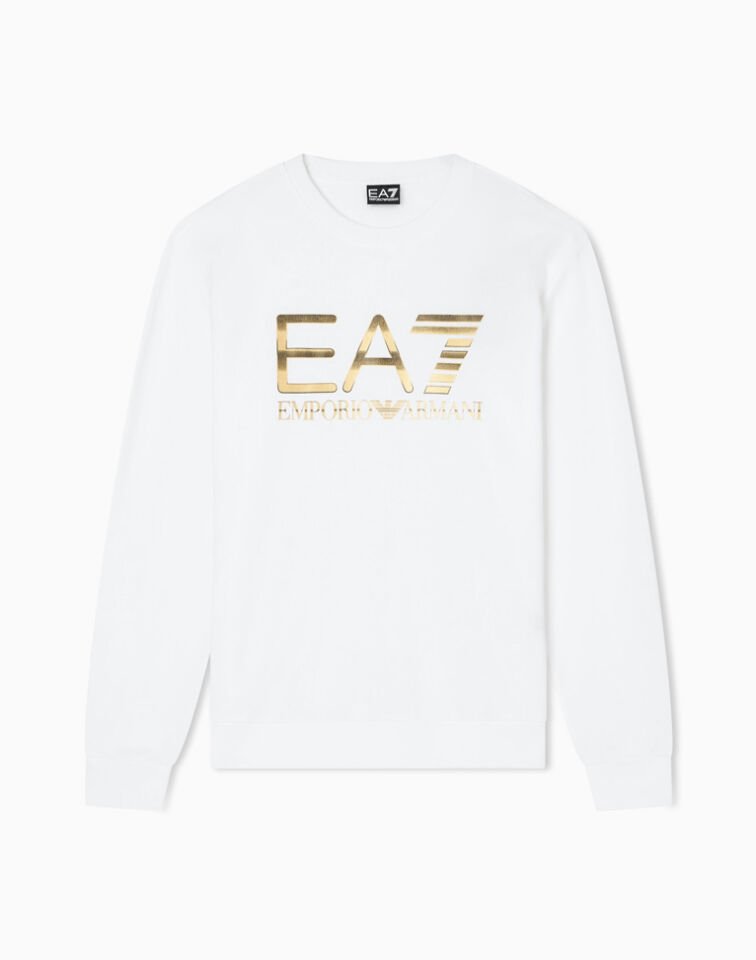 GOLD LOGO SWEATSHIRT