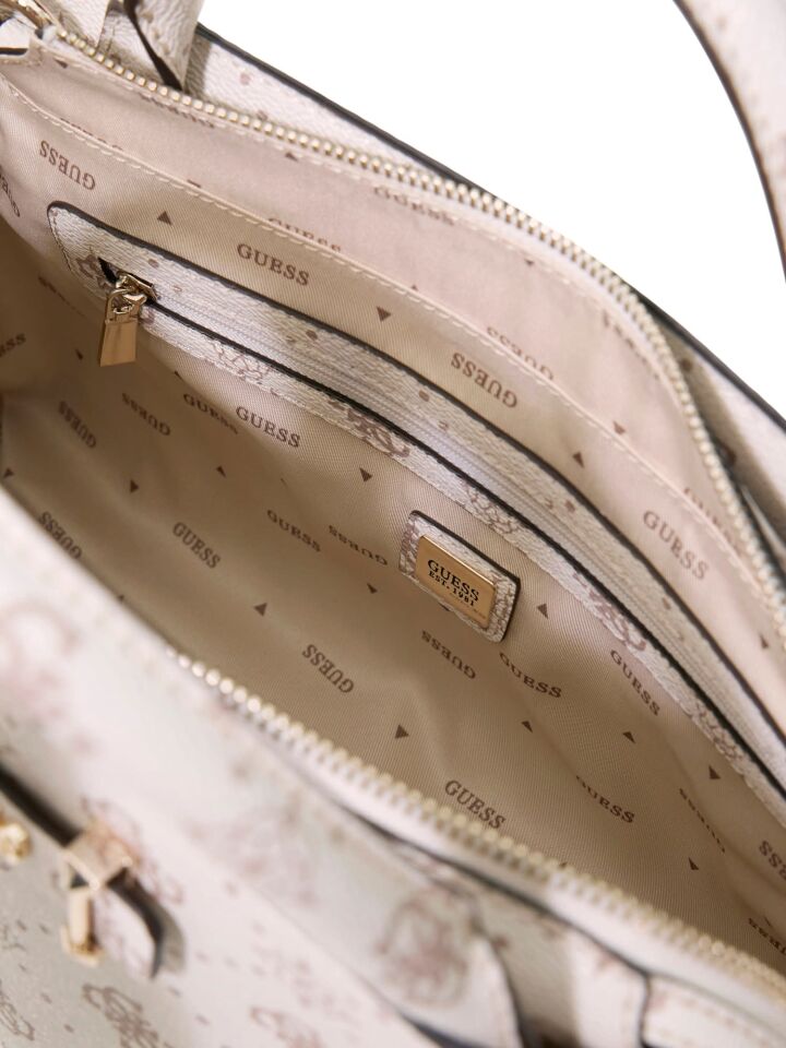 CARRIE LOGO GRLFND S - Monogram Logolu El Çantası