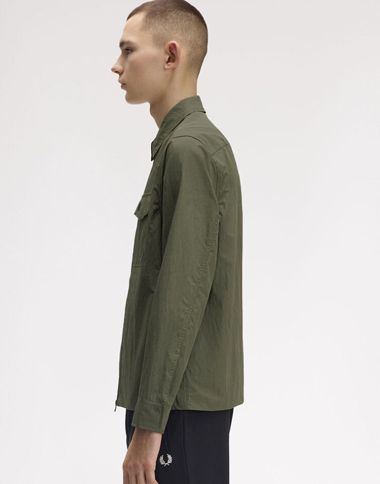 ZIP THROUGH OVERSHIRT - Fermuarlı Gömlek Ceket