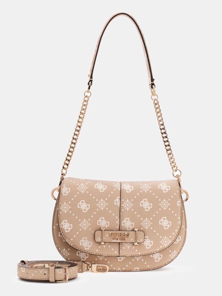 CARRIE LOGO FLAP SHOULDER BAG - Kadın Omuz Çantası