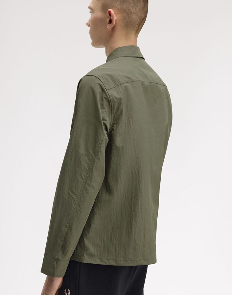 ZIP THROUGH OVERSHIRT - Fermuarlı Gömlek Ceket