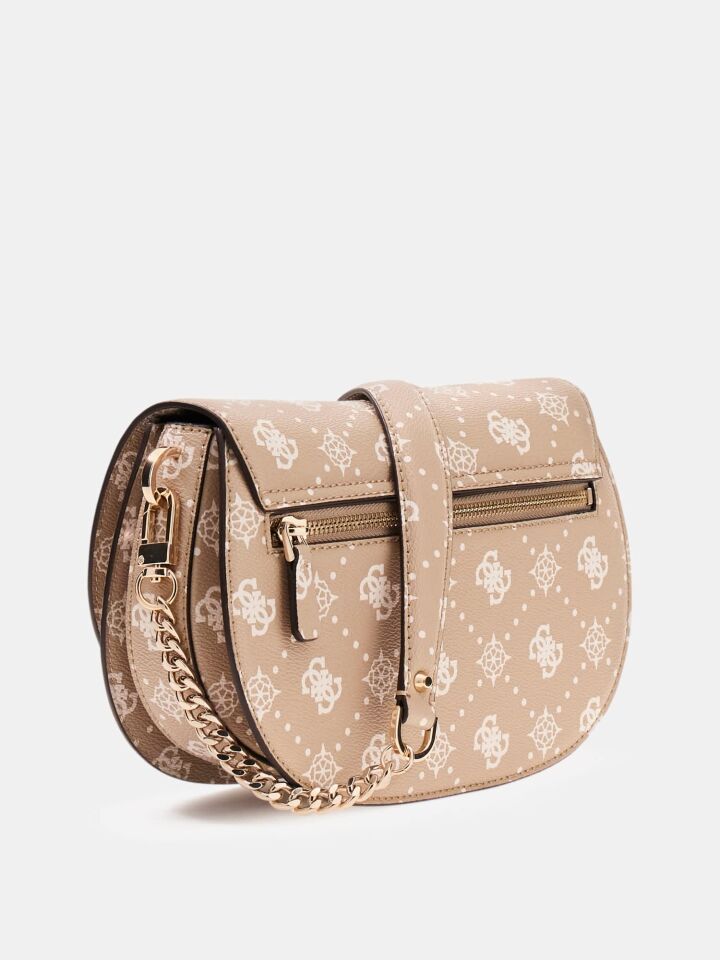 CARRIE LOGO FLAP SHOULDER BAG - Kadın Omuz Çantası