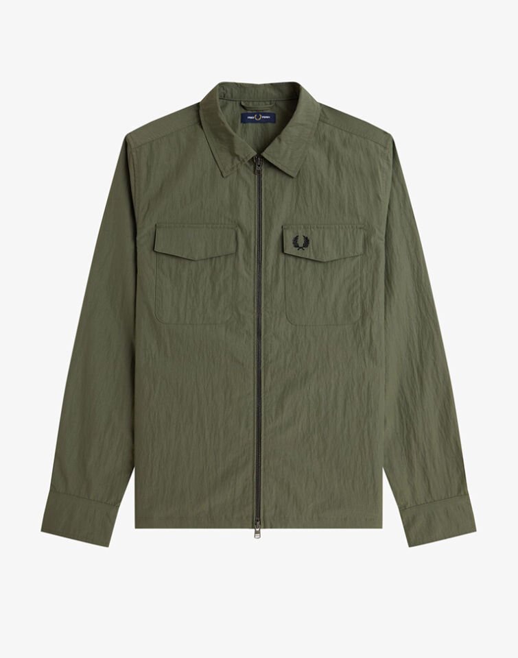 ZIP THROUGH OVERSHIRT - Fermuarlı Gömlek Ceket