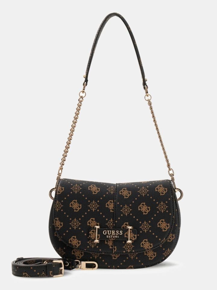 CARRIE LOGO FLAP SHOULDER BAG - Kadın Omuz Çantası