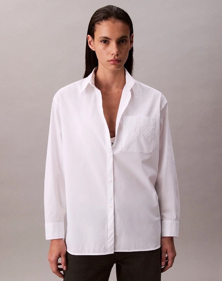 POPLIN RELAXED SHIRT