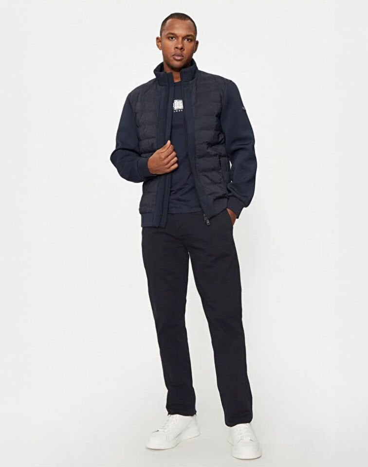 QUILTED JACKET - RECY POLY STRETCH SCUBA 175