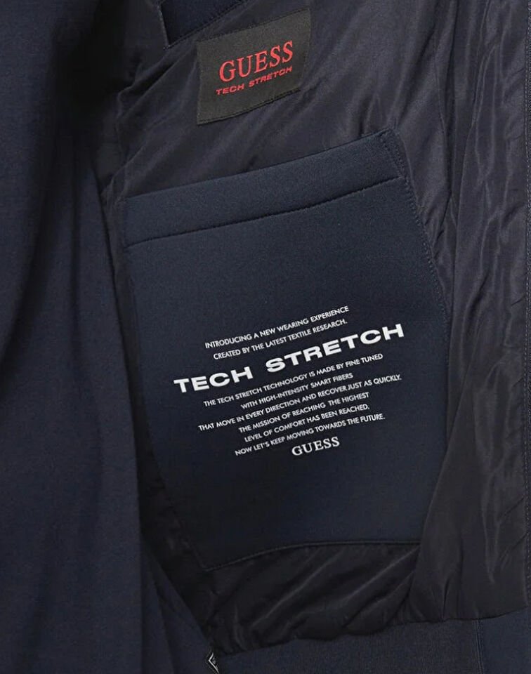 QUILTED JACKET - RECY POLY STRETCH SCUBA 175