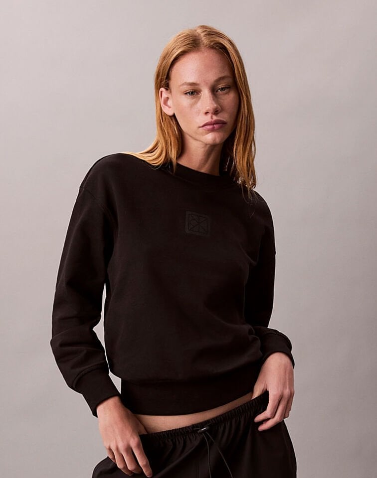 PREMIUM TERRY EMBLEM LOGO SWEATSHIRT