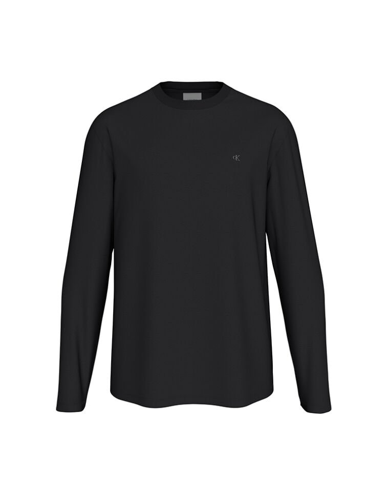 LS SUPIMA INTERLOCK SOLID CREWNE