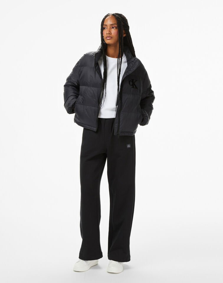 GRAPHIC LOGO PUFFER JACKET