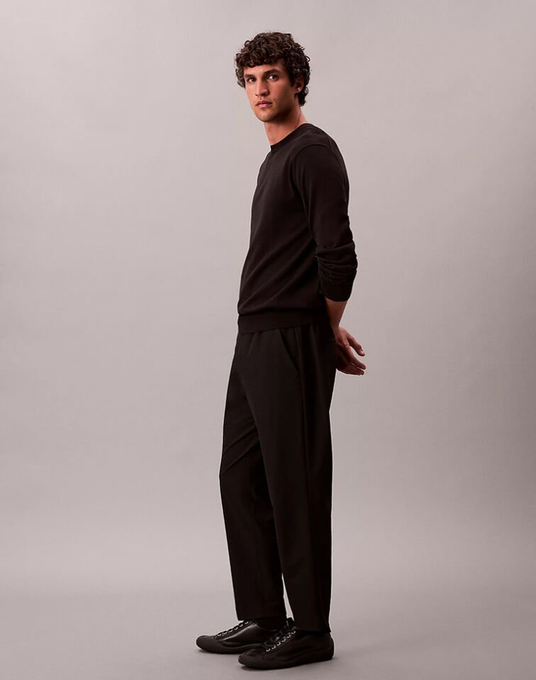 CLASSIC TECH ELASTIC JOGGER PANT 34 - Siyah