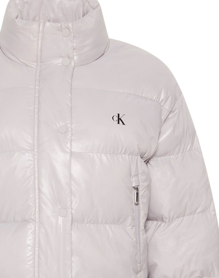 SHINE CROP PUFFER JACKET