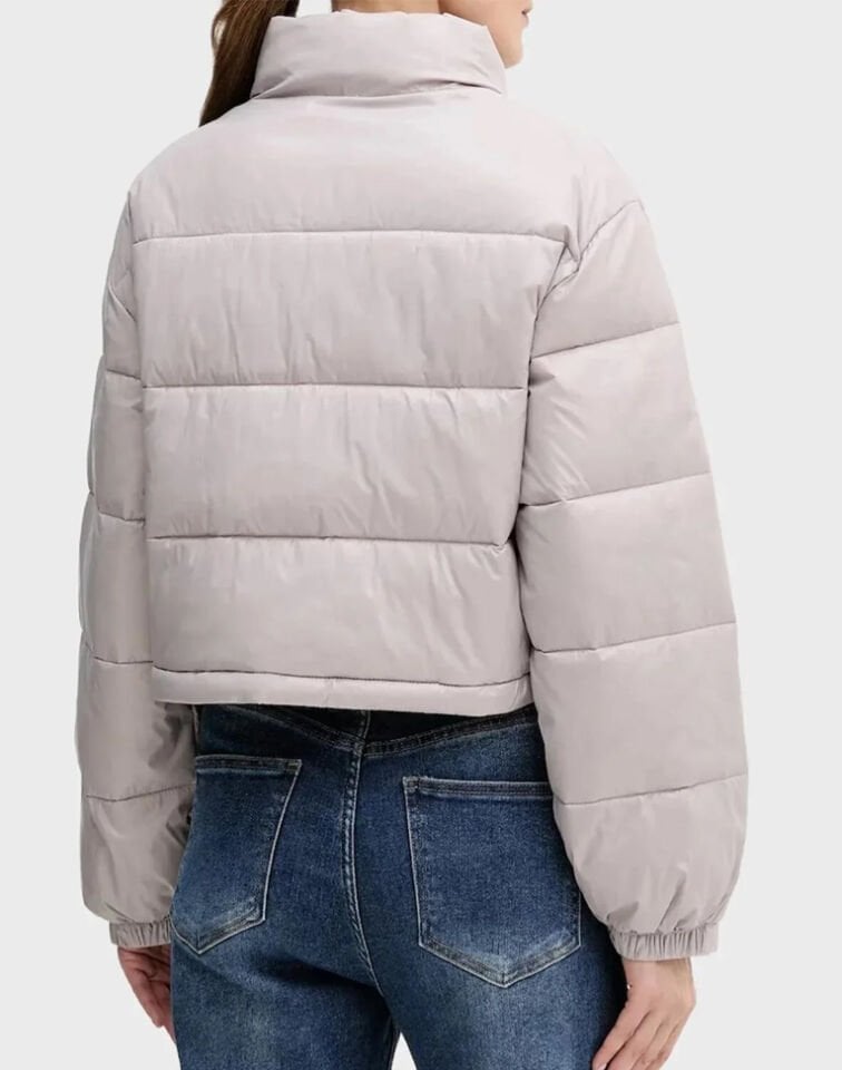 SHINE CROP PUFFER JACKET