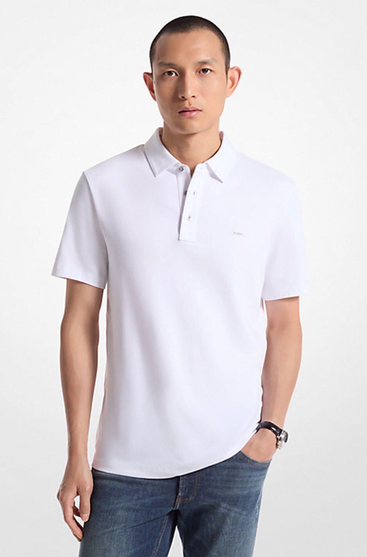 COTTON POLO T-SHIRT