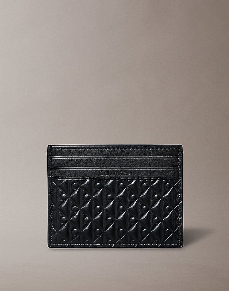 EMBOSSED EMBLEM CARD CASE