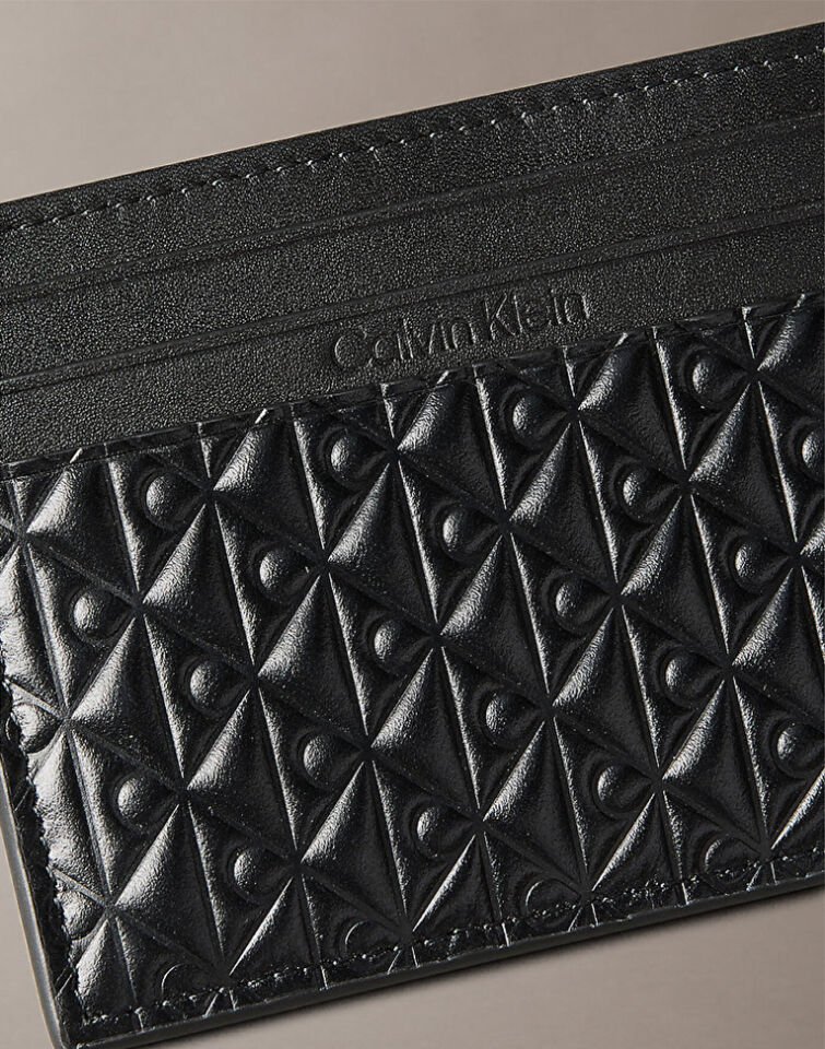 EMBOSSED EMBLEM CARD CASE