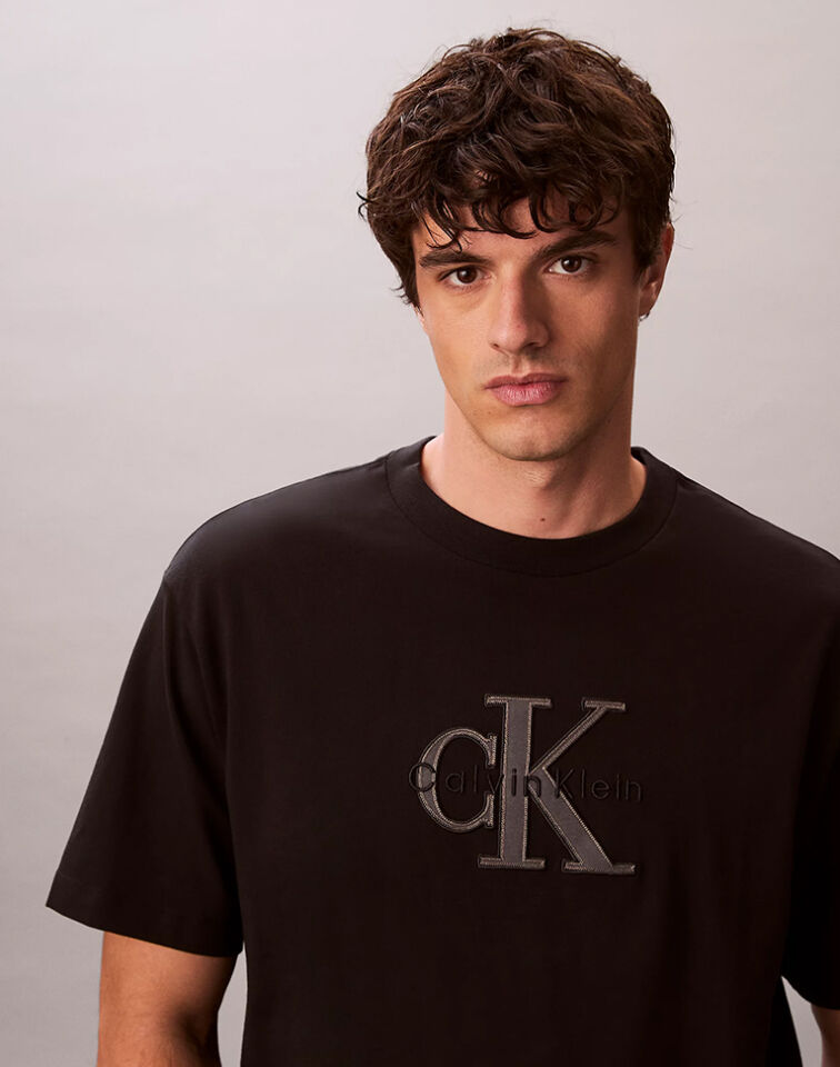 SS 16S ELEVATED MONOLOGO TEE