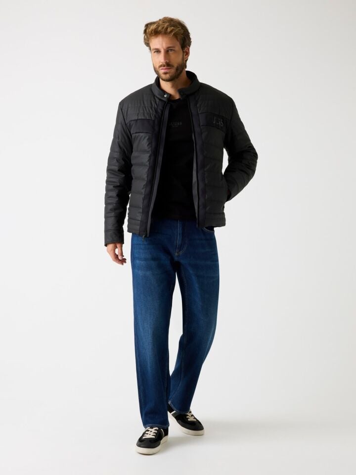 Guess Logo Stretch Padded Erkek Ceket