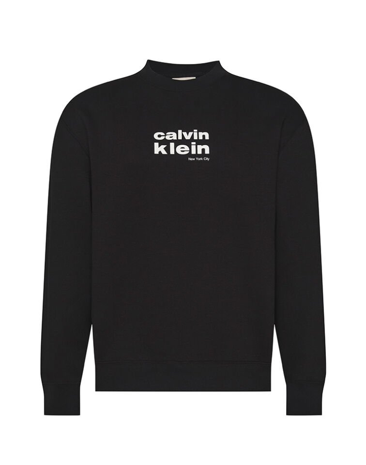 LS 350FLEECE RETRO GRAPHIC CREWN