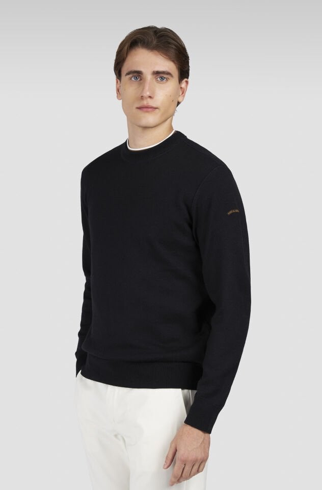 WOOL SWEATER - Siyah Yün Kazak