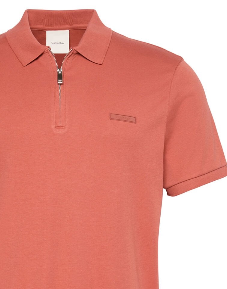 SS SLIM SUPIMA ZIP POLO