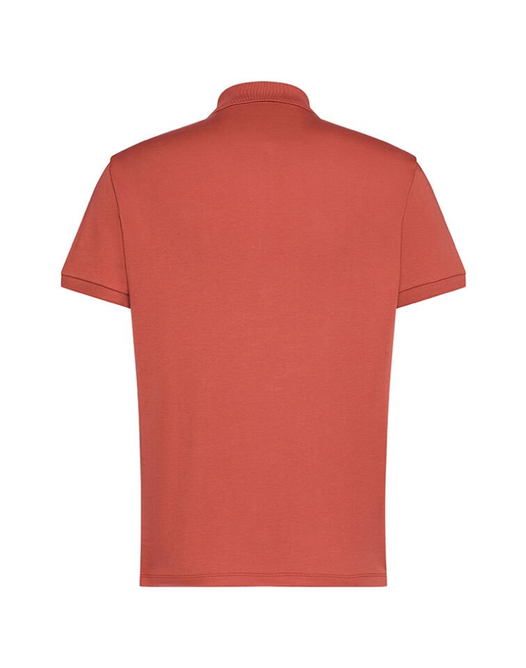 FERMUARLI POLO TİŞÖRT XL - Şeftali