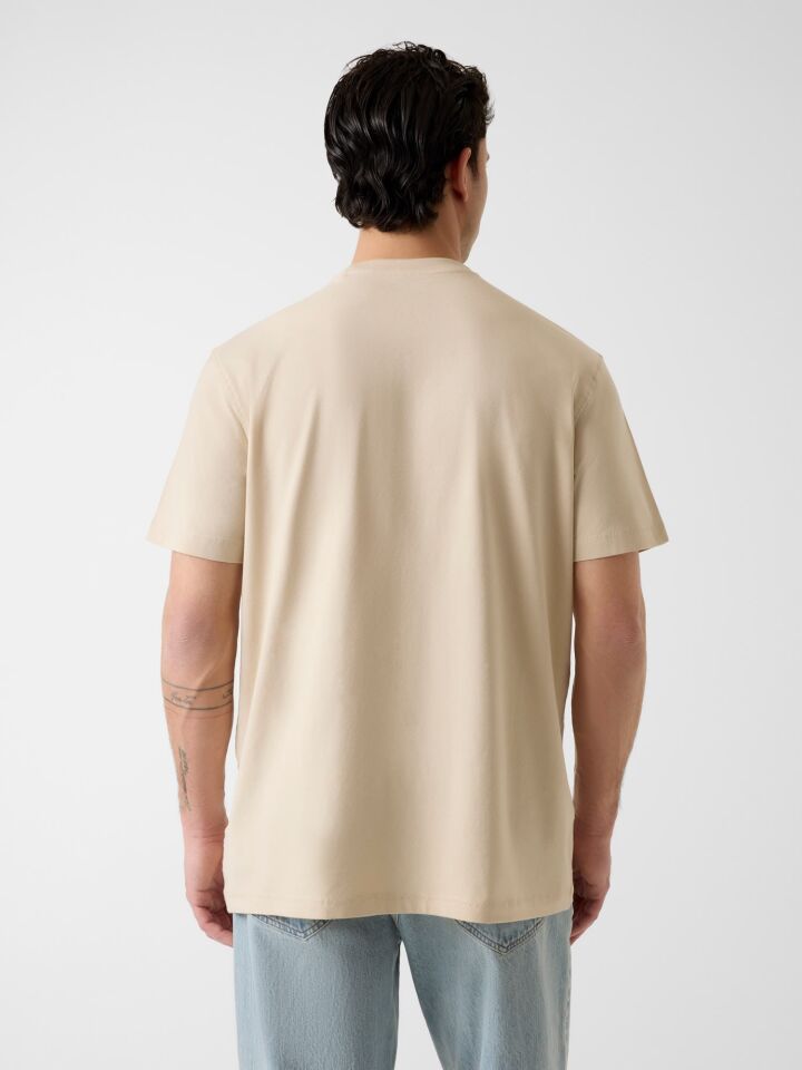 LOGO NAKIŞLI T-SHIRT
