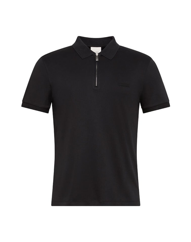 SS SLIM SUPIMA ZIP POLO