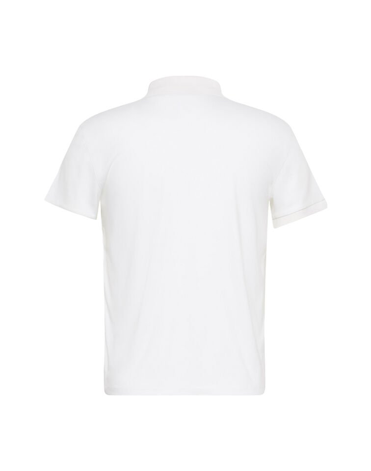 SS SLIM SUPIMA ZIP POLO XL - Beyaz