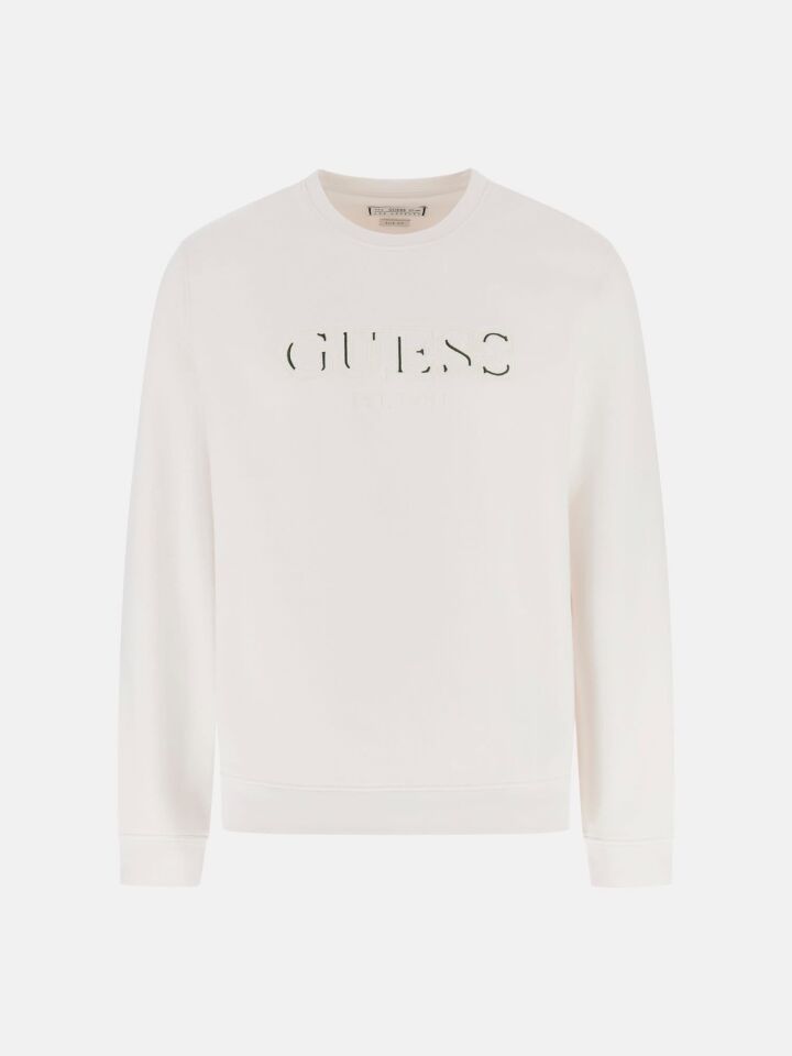 Guess CN Basic Nakış İşleme Logolu Erkek Sweatshirt