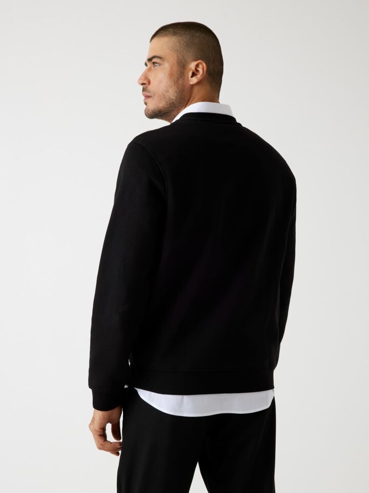 Guess CN Basic Nakış İşleme Logolu Erkek Sweatshirt