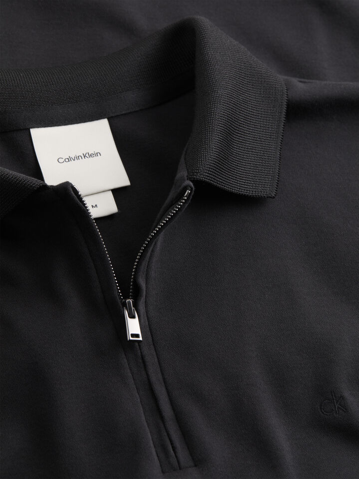 LIQUID TOUCH WELT ZIP POLO