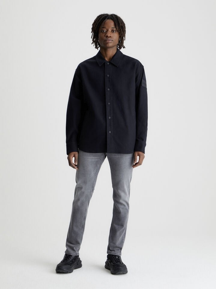 Calvin Klein Erkek Gri Jean