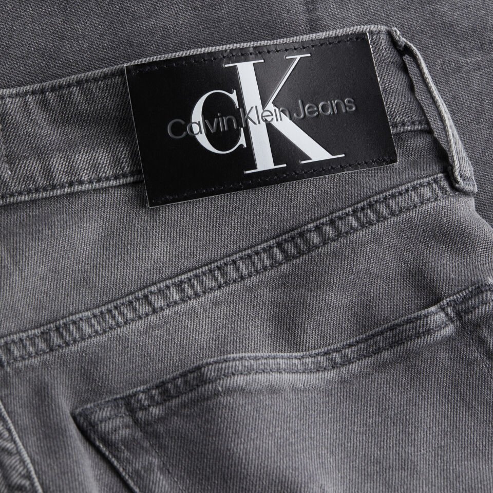 Calvin Klein Erkek Gri Jean