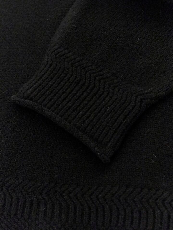 Guess Liam Kabartma Logolu Erkek Regular Fit Kazak