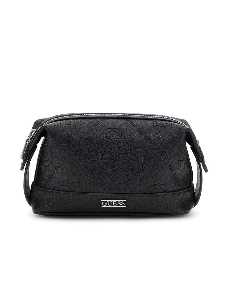 Guess Boston 4G Logolu Kompakt Kozmetik Çantası