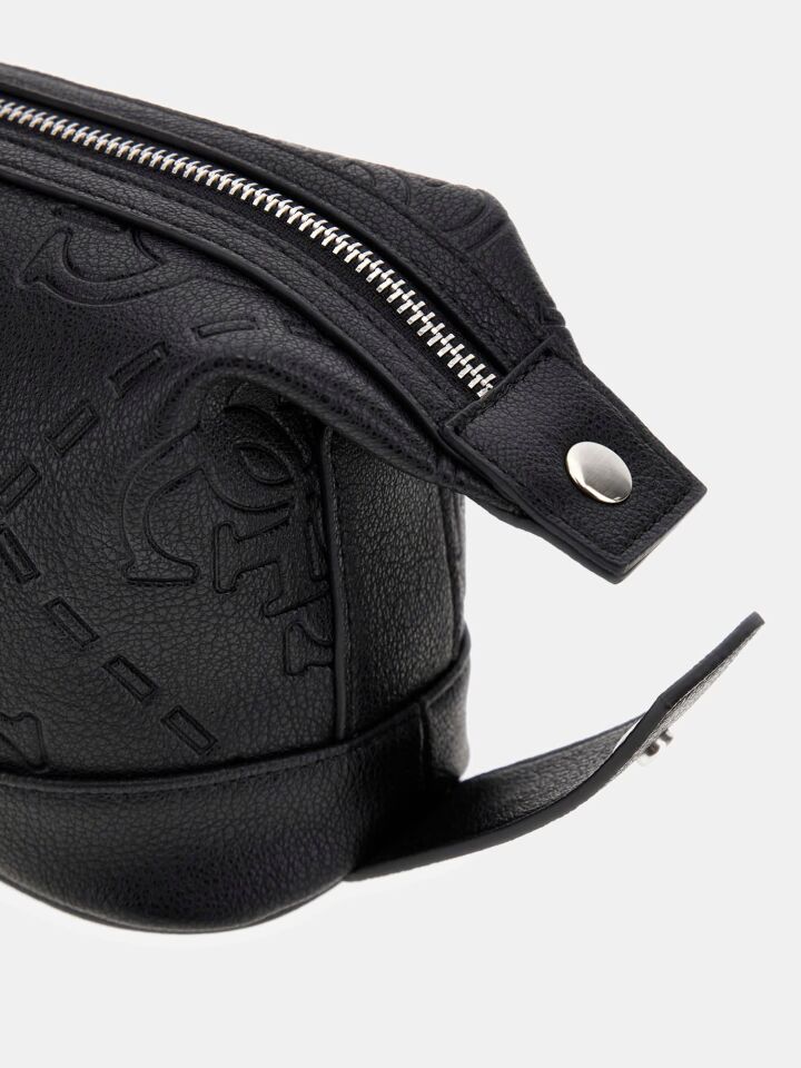 Guess Boston 4G Logolu Kompakt Kozmetik Çantası