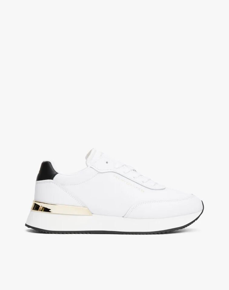 GOLD DETAYLI DERİ SNEAKER