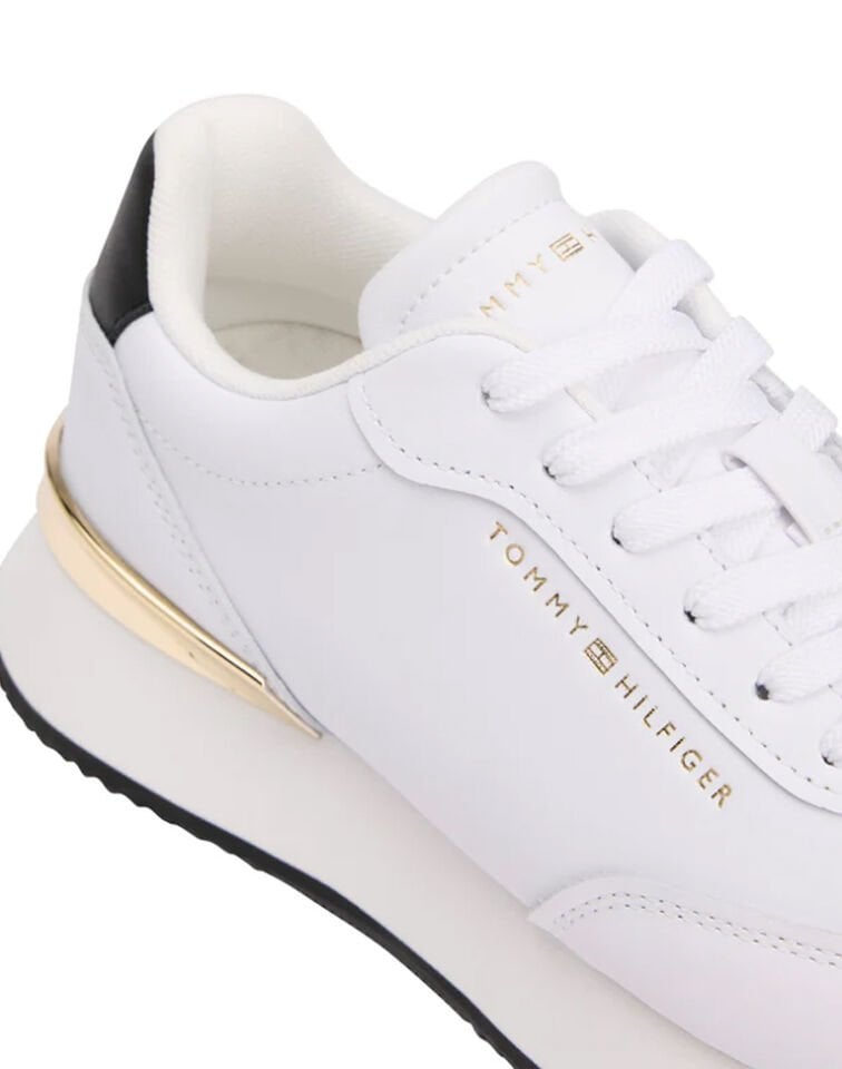 GOLD DETAYLI DERİ SNEAKER
