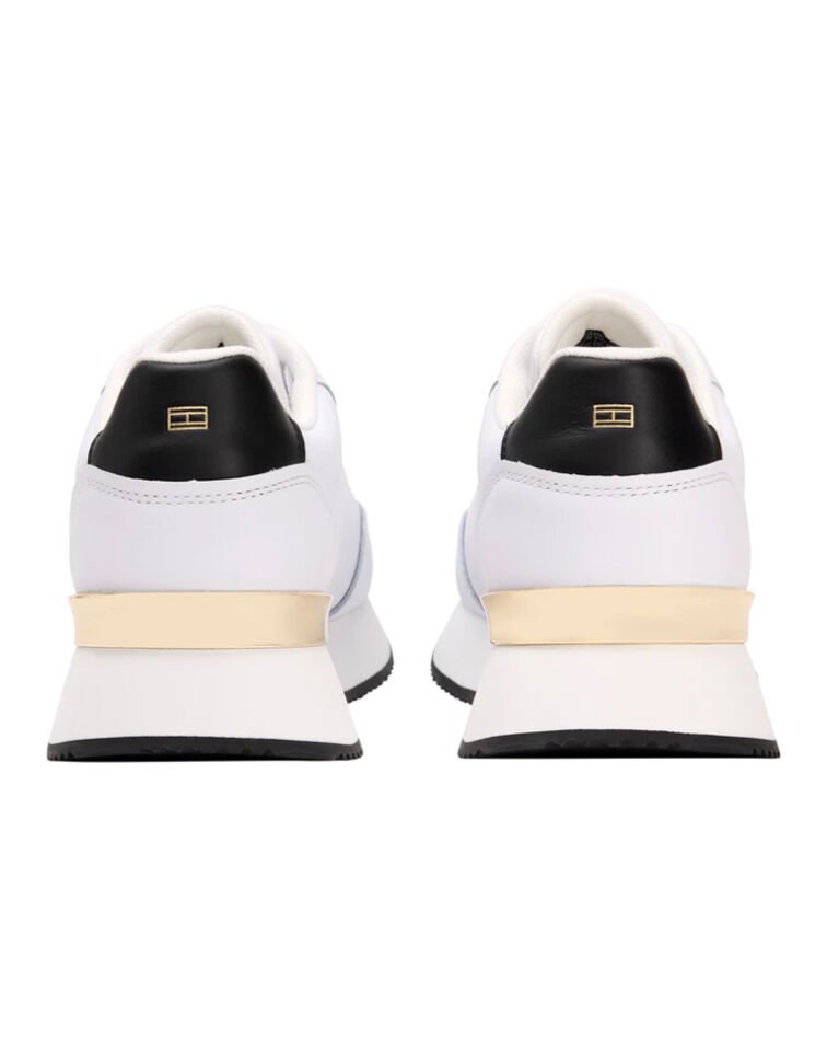 GOLD DETAYLI DERİ SNEAKER