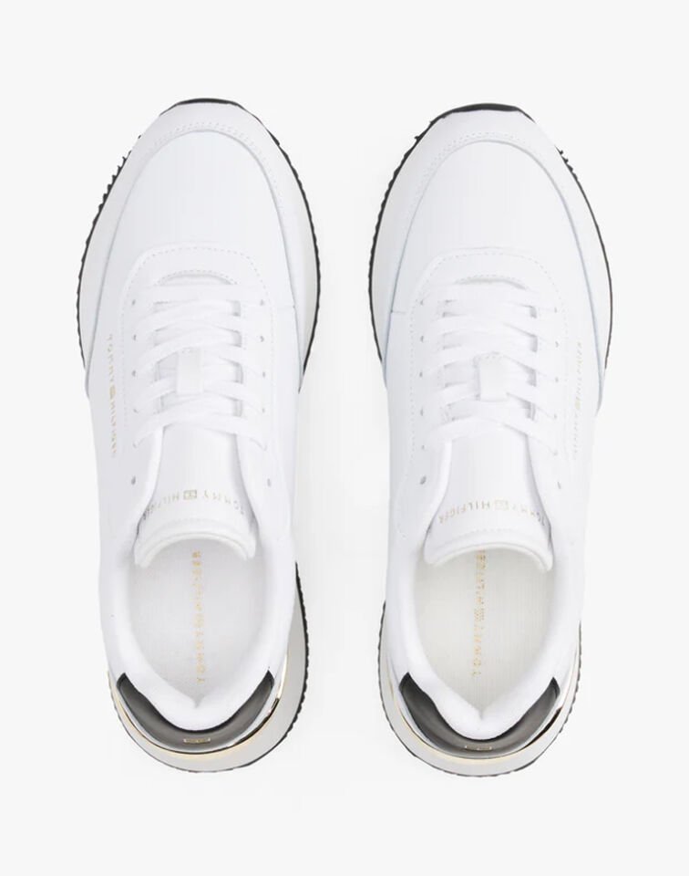 GOLD DETAYLI DERİ SNEAKER