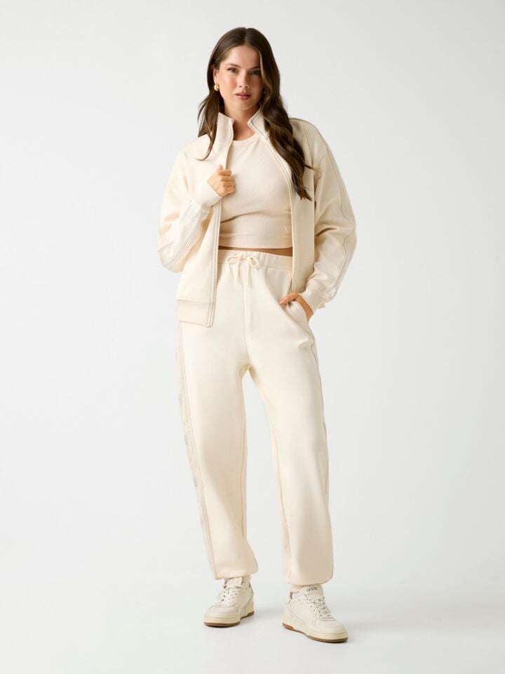 OCTAVIA JOGGER - ECO POLY VI STR BRUSHED TERRY