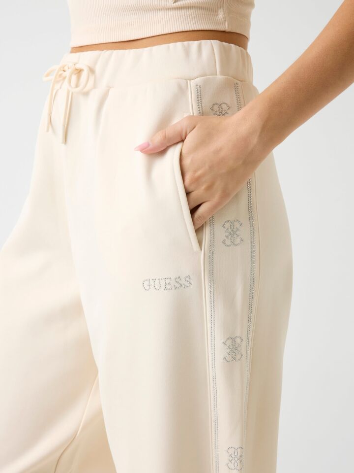 OCTAVIA JOGGER - ECO POLY VI STR BRUSHED TERRY